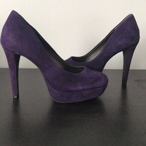 Purple Jessica Simpson heels